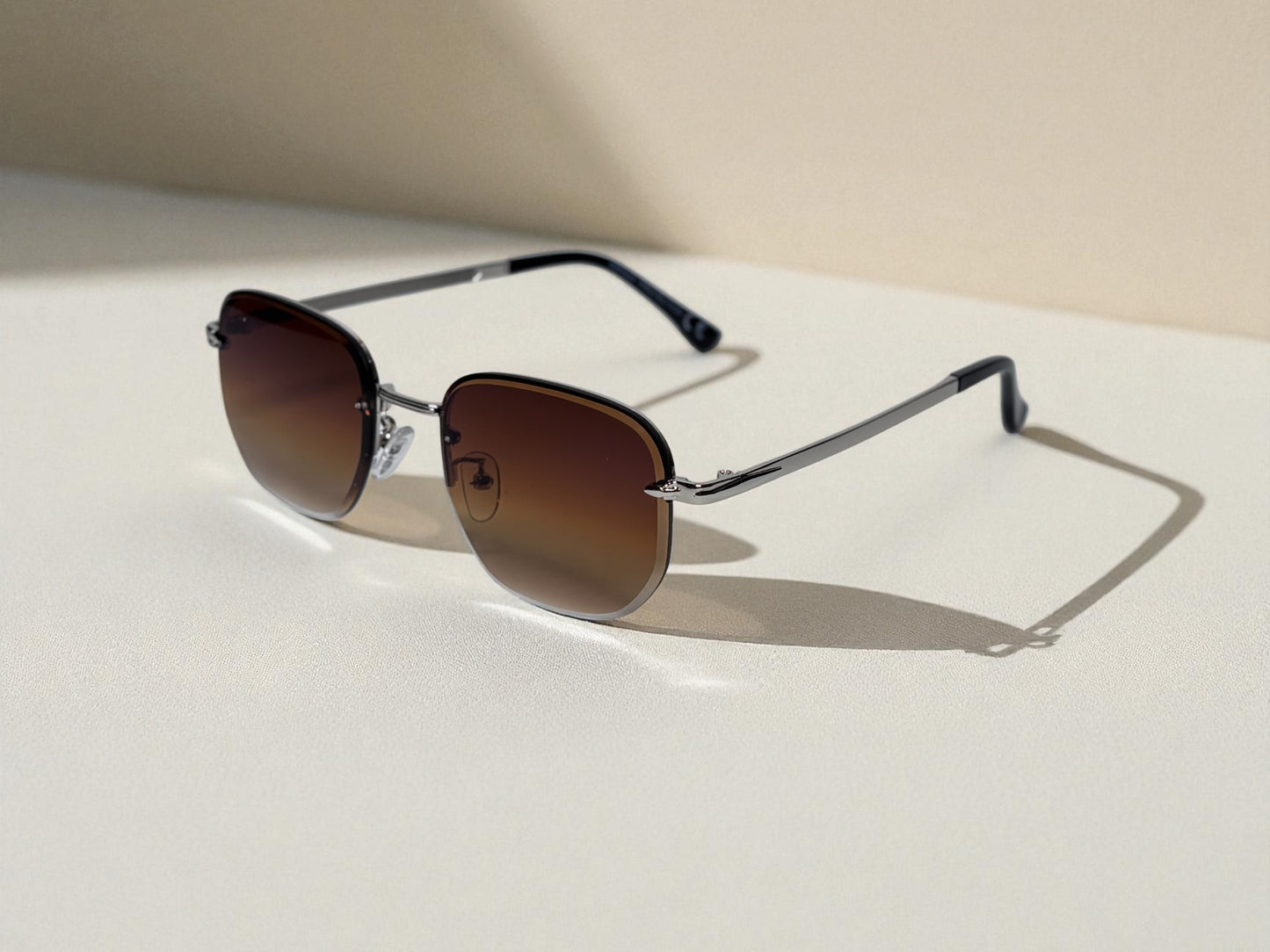 London Shadow - Silver & Brown