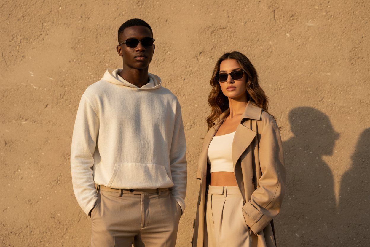 LES CHEVEUX DU MODEL NOIR PLUS COURT 